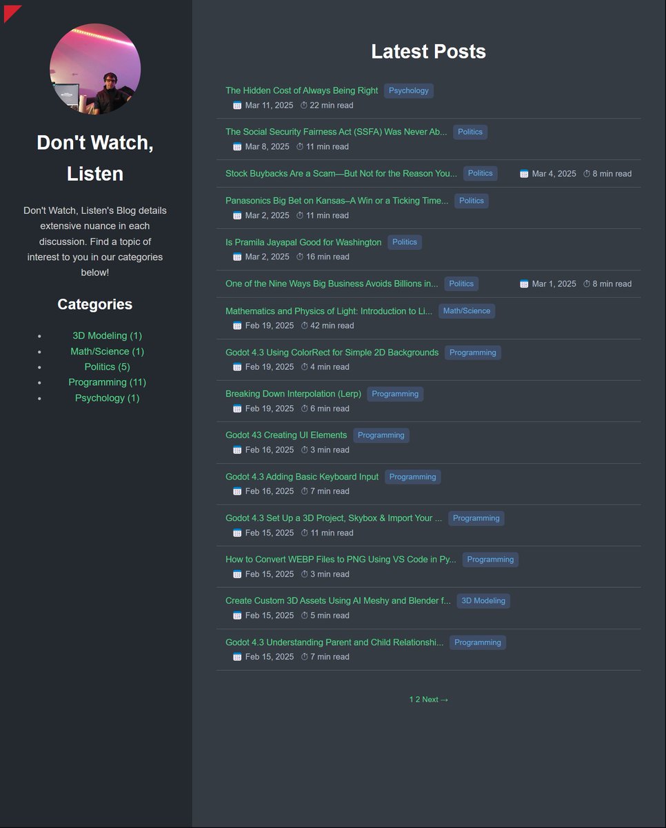 DontWatchListen's tweet image. Updating the DWL website to be more user friendly. There are still some bugs, but official pushes should be released in the next 24 hours.