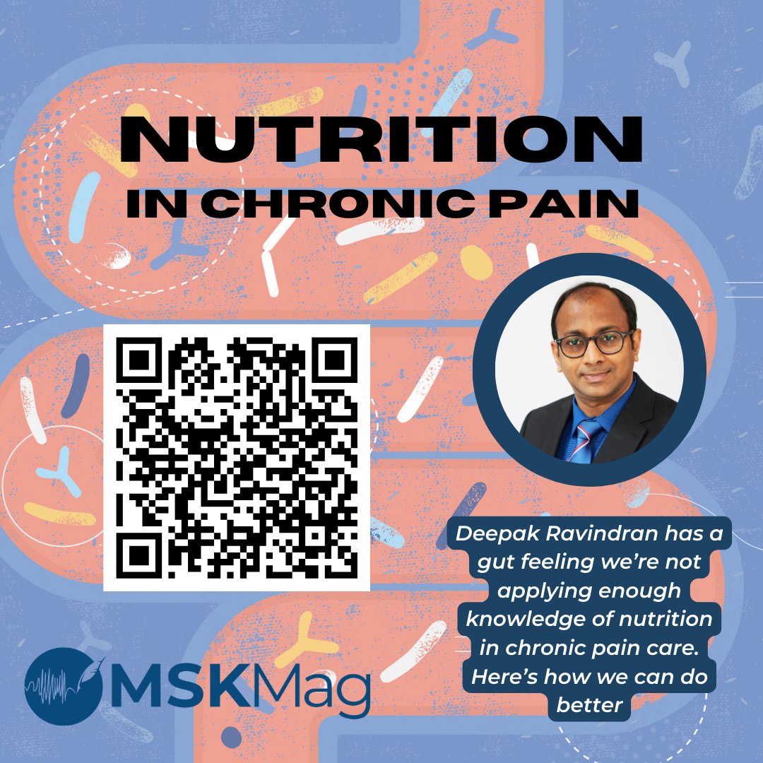 Physio Matters (@tpmpodcast) on Twitter photo In March's #MSKMag, Deepak Ravindran <a href="/DeepakRavindra5/">Deepak Ravindran</a> provides an insight into how the gut microbiome might contribute to persistent pain and what we can do about it.
Read it here: mskmag.substack.com/p/nutrition-in⦠In March's #MSKMag, Deepak Ravindran <a href="/DeepakRavindra5/">Deepak Ravindran</a> provides an insight into how the gut microbiome might contribute to persistent pain and what we can do about it.
Read it here: mskmag.substack.com/p/nutrition-inā¦
