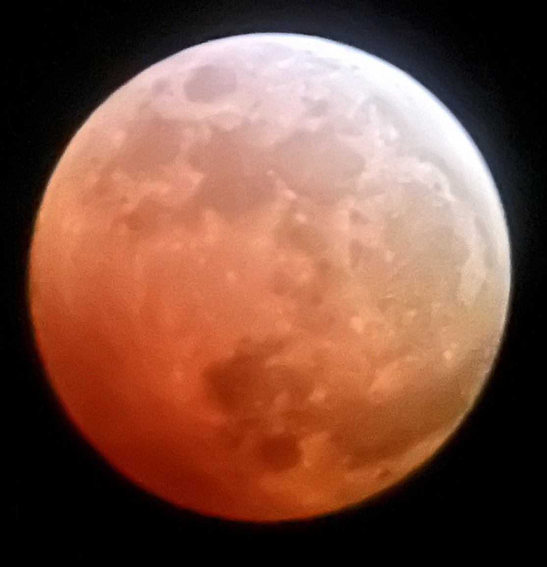 Almost a year ago we went eclipse hunting, thankfully we only had to go to the back yard for this one.