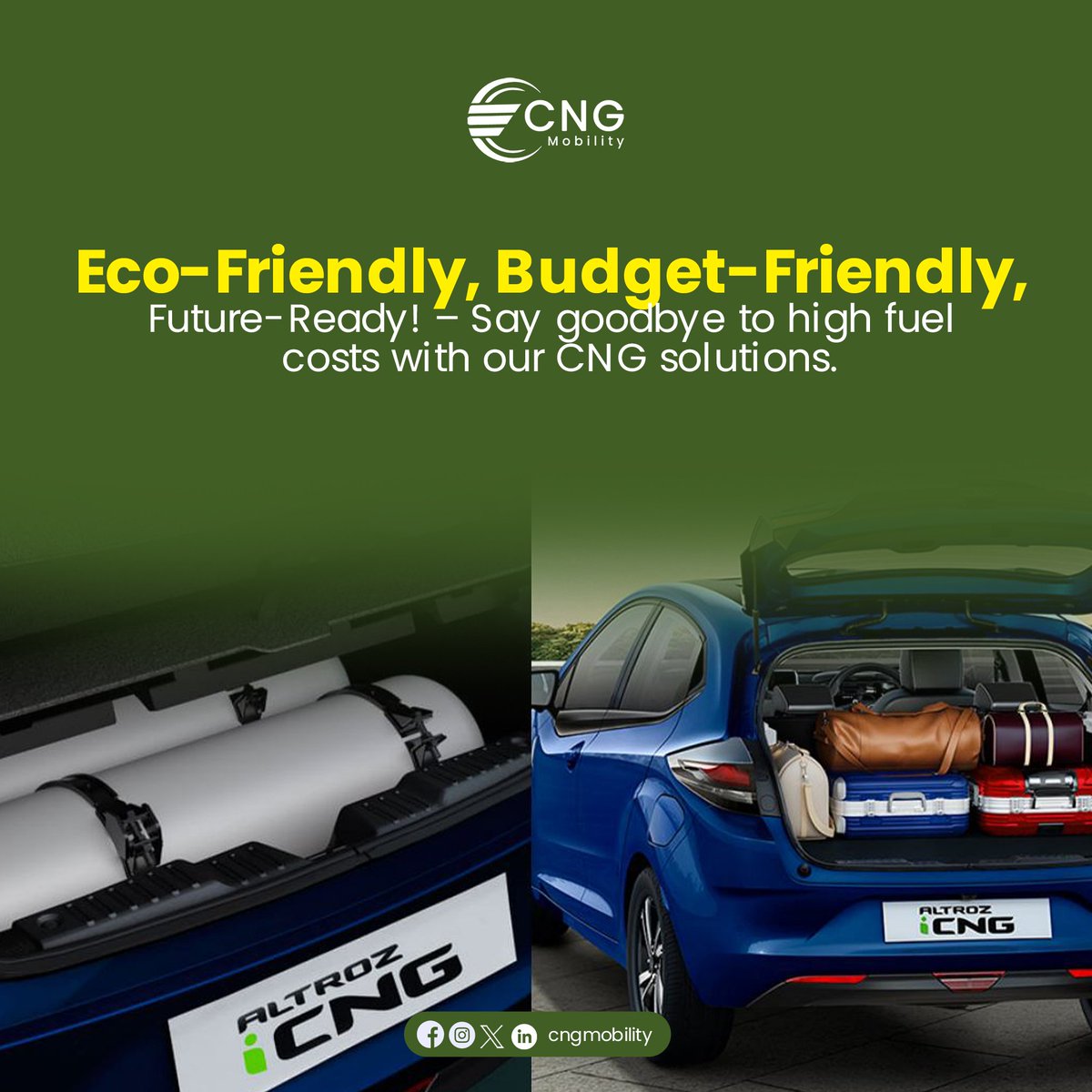 Cngmobility's tweet image. Save money &amp;amp; the planet! 🌍💰 
CNG is the future of cost-effective, eco-friendly transportation. 🚗
#EcoMobility #CNGSolutions #Everyone #Highlight #WeekendVibes