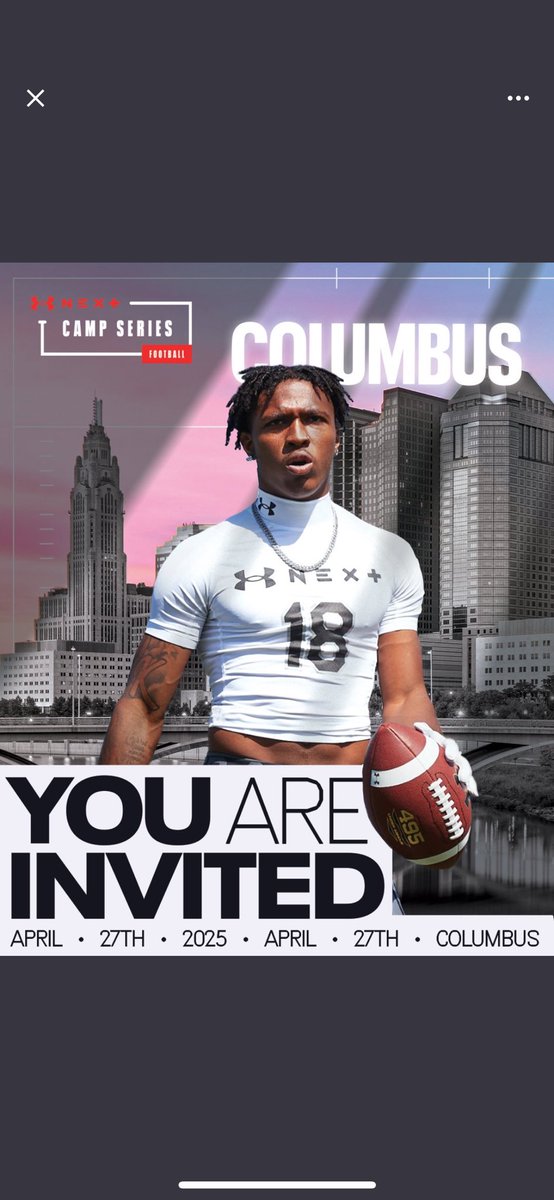 Jacob “JJ”Johnson⚡️ (@jacobj2026) on Twitter photo Thank you for the invite <a href="/DemetricDWarren/">Demetric D. Warren</a> to #UANEXT Ohio
<a href="/TheD_Zone/">The D Zone</a> <a href="/247Sports/">247Sports</a> <a href="/CraigHaubert/">Craig Haubert</a> <a href="/TheUCReport/">Billy Tucker</a> <a href="/TomLuginbill/">Tom Luginbill 🇺🇸 🏈</a> Thank you for the invite <a href="/DemetricDWarren/">Demetric D. Warren</a> to #UANEXT Ohio
<a href="/TheD_Zone/">The D Zone</a> <a href="/247Sports/">247Sports</a> <a href="/CraigHaubert/">Craig Haubert</a> <a href="/TheUCReport/">Billy Tucker</a> <a href="/TomLuginbill/">Tom Luginbill 🇺🇸 🏈</a>