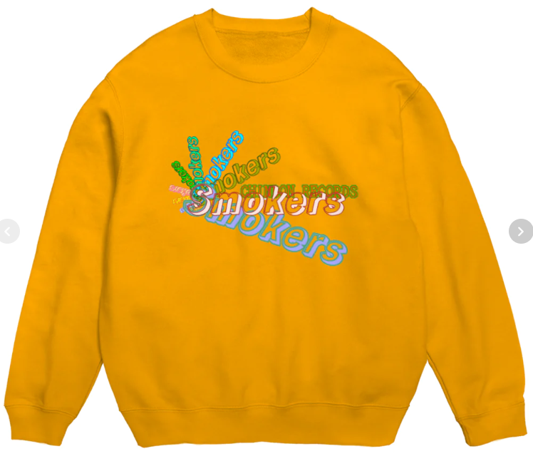 rhymeMintにブラッディーオーレンジーG funkの香りもしてきますね！カチカチの糊付けアイロンチノに、コルテッツで爽やか西ノリを感じます！ローライダーの方にも着ていただけたら感激します！
suzuri.jp/chindon-club/d…