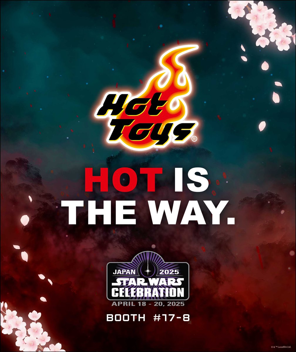 Hot is the way at Star Wars Celebration Japan.

#SWCJ #HotToysCollectibles #StarWars #ホットトイズ #スターウォーズ