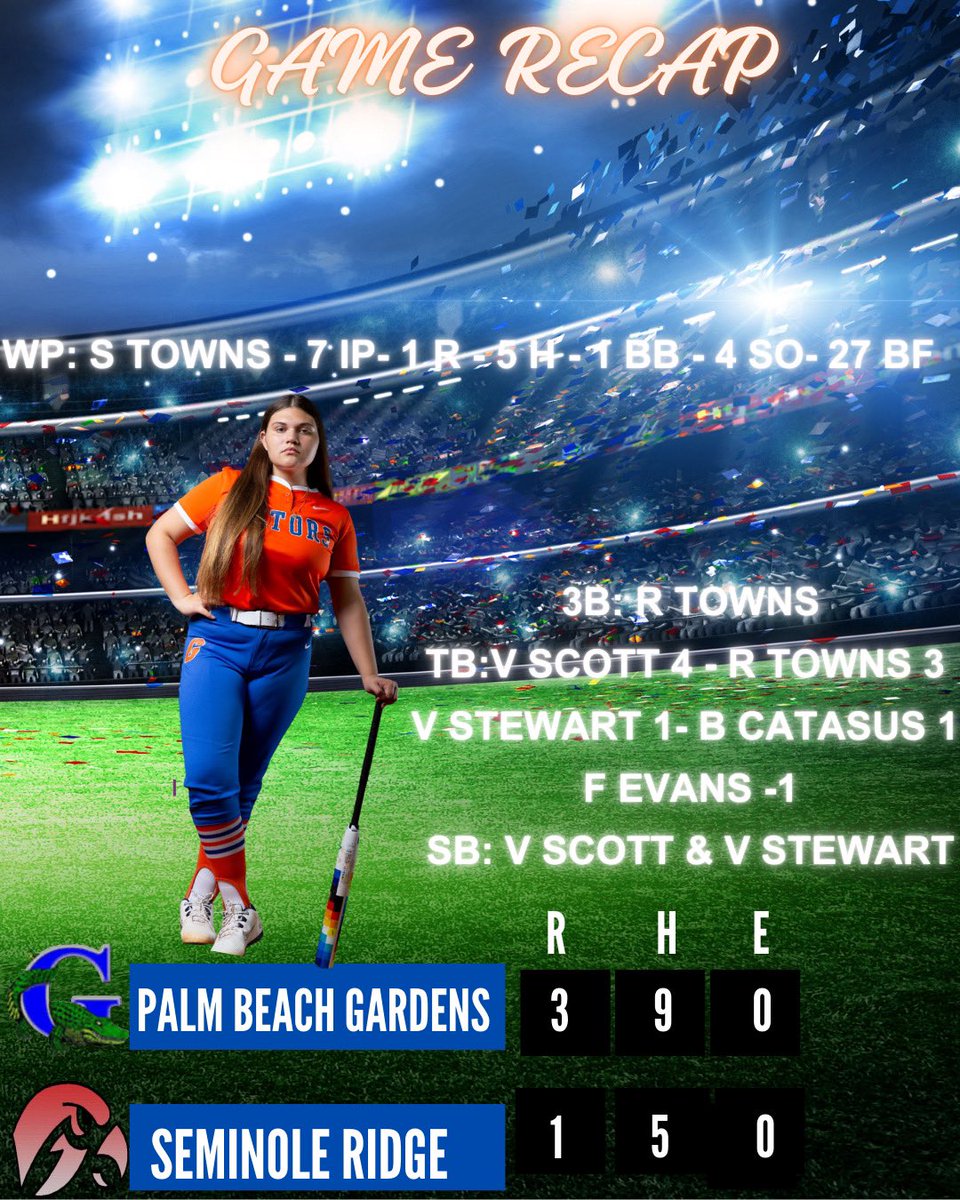 Shea Towns 2027 (@sheatowns18) on Twitter photo GOT THE DUB! <a href="/PBGHS_Softball/">Palm Beach Gardens High School Softball</a> <a href="/PBGHSofficial/">Palm Beach Gardens High School</a> <a href="/EastCobbBullets/">EC Bullets Fastpitch</a> <a href="/ECB_Jackson/">EC Bullets Jackson</a> <a href="/Jackson_Randy25/">Randy Jackson</a> <a href="/pbpsports/">PB Post Sports</a> <a href="/Sentinel_Sports/">Sun Sentinel Sports</a> <a href="/Alex_Peterman/">Alex Peterman</a> <a href="/scan1ansports/">ꜱᴄᴀɴʟᴀɴ ꜱᴘᴏʀᴛꜱ™️</a> <a href="/TopPreps/">College Coach / College Scout / College Recruiter</a> <a href="/SBRRetweets/">Softball Recruiting Reposts</a> <a href="/LineDsoftball/">Line Drive Media</a> <a href="/los_stuff/">Carlos Arias</a> <a href="/ExtraInningSB/">EXTRA INNING SOFTBALL</a> <a href="/LegacyLegendsS1/">Legacy & Legends Softball</a> GOT THE DUB! <a href="/PBGHS_Softball/">Palm Beach Gardens High School Softball</a> <a href="/PBGHSofficial/">Palm Beach Gardens High School</a> <a href="/EastCobbBullets/">EC Bullets Fastpitch</a> <a href="/ECB_Jackson/">EC Bullets Jackson</a> <a href="/Jackson_Randy25/">Randy Jackson</a> <a href="/pbpsports/">PB Post Sports</a> <a href="/Sentinel_Sports/">Sun Sentinel Sports</a> <a href="/Alex_Peterman/">Alex Peterman</a> <a href="/scan1ansports/">ꜱᴄᴀɴʟᴀɴ ꜱᴘᴏʀᴛꜱ™️</a> <a href="/TopPreps/">College Coach / College Scout / College Recruiter</a> <a href="/SBRRetweets/">Softball Recruiting Reposts</a> <a href="/LineDsoftball/">Line Drive Media</a> <a href="/los_stuff/">Carlos Arias</a> <a href="/ExtraInningSB/">EXTRA INNING SOFTBALL</a> <a href="/LegacyLegendsS1/">Legacy & Legends Softball</a>