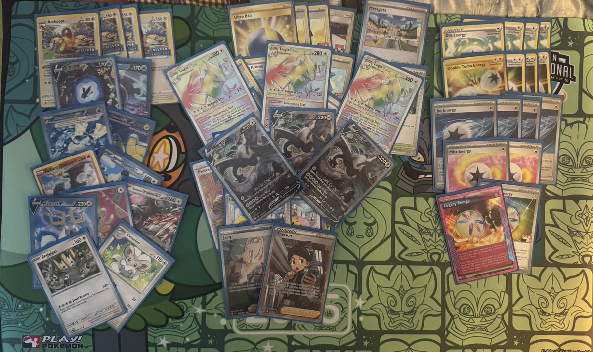 CheeseWezal26's tweet photo. 4th Tonight, Cracked ass List  
Had to run it back Before one of my goats Leaves 
S/O @SynxBoi For the list, haven’t played Lugia in ages and it moved like Butter 
+5$
1 Prize pack https://t.co/YUXAMUM6Mh
