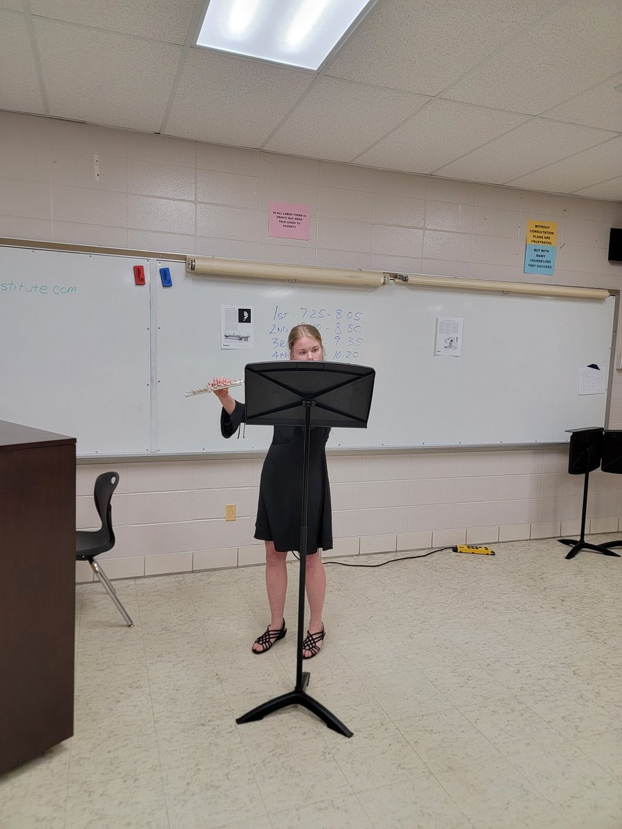 These <a href="/PlattsburgHS/">PHS Tigers</a> Tigers had a great day of music making at MSHSAA District Solo/Small ensemble contest (pt. 2) <a href="/PlattsburgTiger/">CCR3</a>