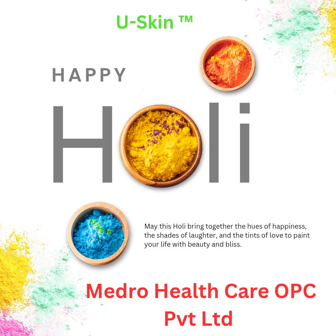 SudhirKumarINC's tweet image. रंगों के त्योहार होली की आप सभी देशवासियों को बहुत बहुत शुभकामनाएं!

यह पर्व सभी भारतवासियों में एकता, भाईचारा और सौहार्द बढ़ाए, ऐसी कामना है हमारी

#HappyHoli
#Holi
#Uskin
#Medrohealthcare