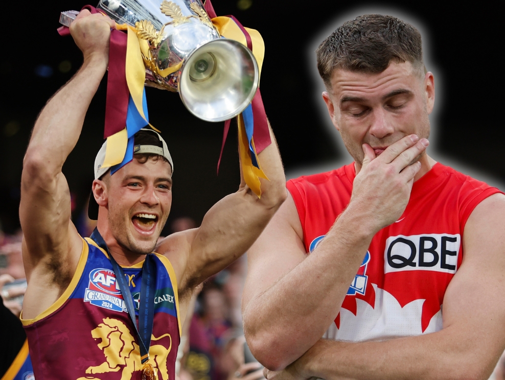 Who wins the grand final rematch? 🤔

<a href="/CallumjDick/">Callum Dick</a> &amp; <a href="/LMcKirdy7/">Lachlan McKirdy</a> analyse the big changes on both sides of the ledger since last year's decider.

STORY 👉 bit.ly/424ZIhu