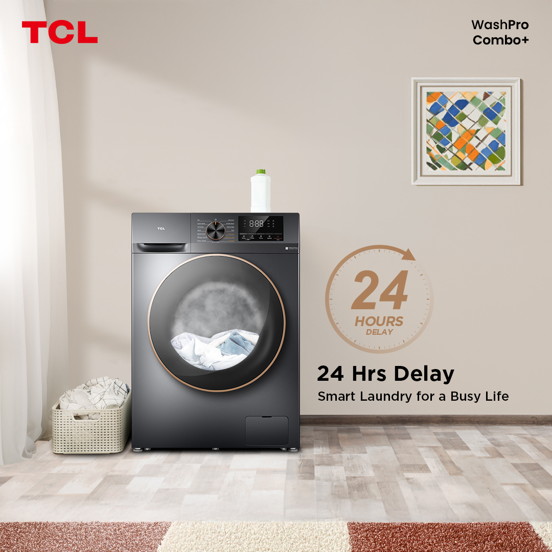 TCLPH's tweet image. Smart Laundry for a Busy Life! 🧺⏳ Let the TCL C20 Washing Machine work on your schedule with its 24-hour delay start—fresh clothes, hassle-free!

#TCLWashPro #TCLComboPlus #TCLInspireGreatness #TCLPhilippines