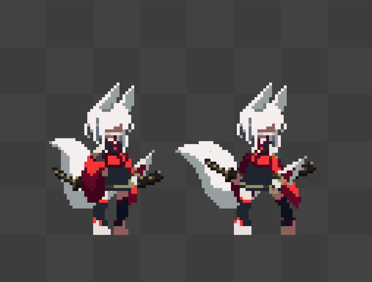 1HPSTUDIO's tweet image. Standing
#pixelart #inari #GameDev