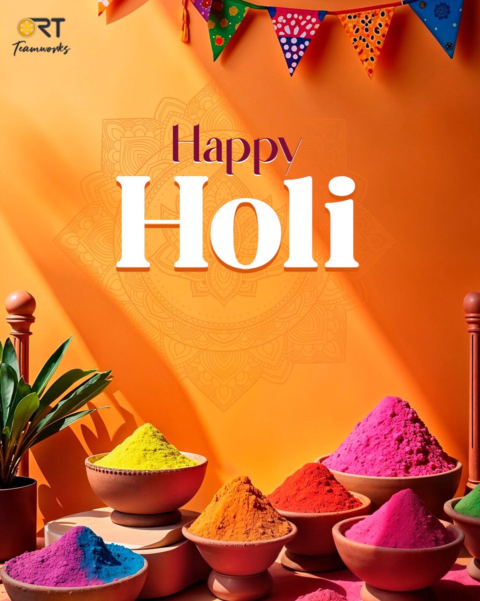 Wishing you a colorful and joyful Holi! 🌈✨
May your day be filled with happiness and prosperity.