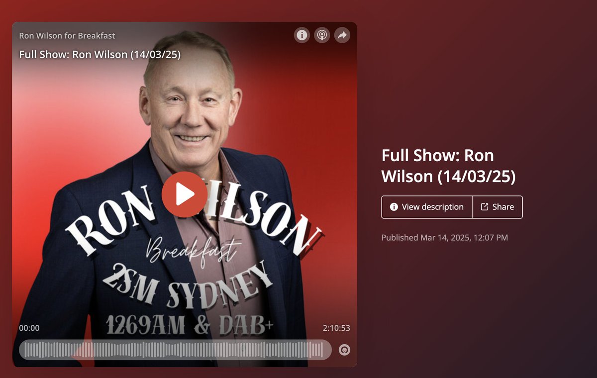 neuraustralia's tweet image. Listen as NeuRA’s CEO and Institute Director, Professor Matthew Kiernan AM, talks to @2SM1269&apos;s Ron Wilson about #BrainAwarenessWeek, conditions that affect our brains and why NeuRA’s research is so important -  omny.fm/shows/ronwilso… @nervecentrals