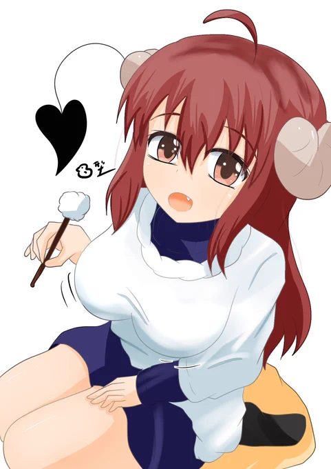 シャミ子ママ耳かき#まちカドまぞく 