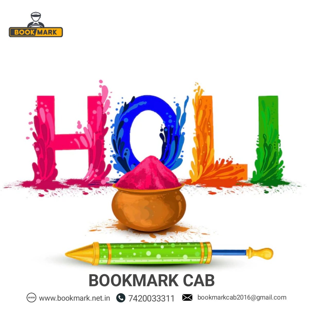 bookmarkcabs's tweet photo. Happy Holi to you too! It's a wonderful festival, and I hope you have a very joyful and colorful celebration.
More information about Web - https://t.co/ybma0dgxjD
#puneblogger #classapartindia #punetomumbaicab #punetomumbaitaxi #punebusiness #punebloggar #punetaxi #punetomumbai https://t.co/bZAGQq7hLs
