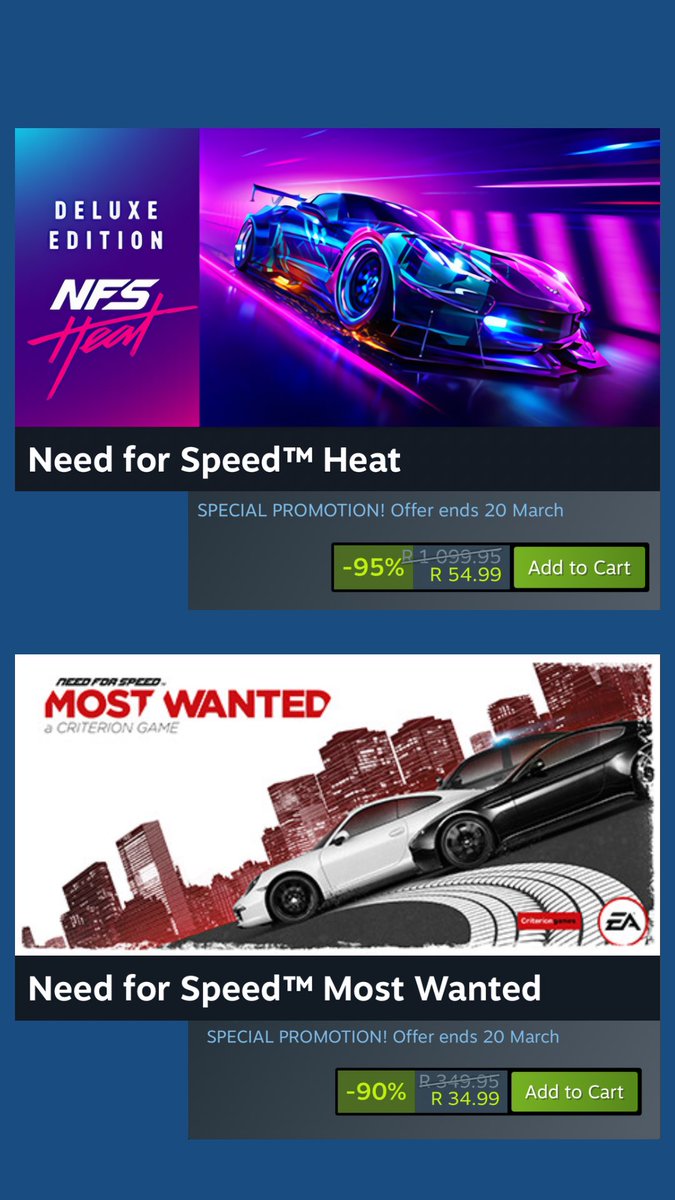 cloudsamurai_5A's tweet photo. Game Sale Alert🔥 

2025 Steam Spring Sale is HERE #Steam #gamesale #nfs #needforspeed https://t.co/ItSpPxjxUc