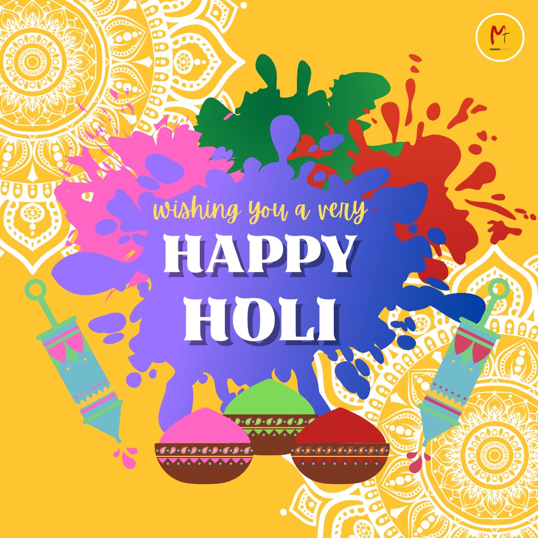 ManaTrick's tweet photo. 🎨 Happy Holi! 🎨

May this festival of colors bring joy, happiness, and prosperity into your life. Let’s celebrate with love, laughter, and vibrant colors! 🌈💖
Stay safe, enjoy the festive treats, and spread positivity! ✨🎊
Wishing you and your family a very Happy Holi! 💐🔥🎶 https://t.co/x2pt3daSyg