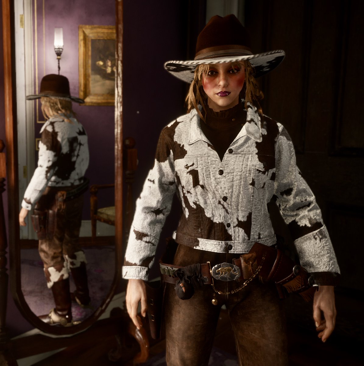 ❗️LOG IN REWARD❗️
Grab this #LimitedItems Bonus for just logging in 

LEAVITT JACKET- white and brown colour variant

All the CowPokes &amp; All the CowFolks who log in before 31st March will receive this absolutely free

#RedDeadOnline #RockstarGames