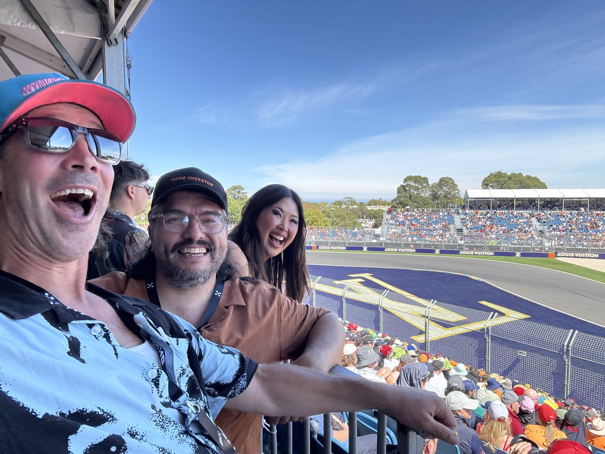Lisa Teh ๐ฆ๐บ (@lisateh_) on Twitter photo Broom broom! ๐๏ธ
Enjoying the amazing weather trackside at the F1 with <a href="/eyediazman/">๐Eye Diaz Man</a> and <a href="/GTSewell/">๐๐ง</a> and <a href="/okx/">OKX</a> /<a href="/OKXAustralia/">OKX Australia</a>!
<a href="/star_okx/">Star</a> Broom broom! ๐๏ธ
Enjoying the amazing weather trackside at the F1 with <a href="/eyediazman/">๐Eye Diaz Man</a> and <a href="/GTSewell/">๐๐ง</a> and <a href="/okx/">OKX</a> /<a href="/OKXAustralia/">OKX Australia</a>!
<a href="/star_okx/">Star</a>