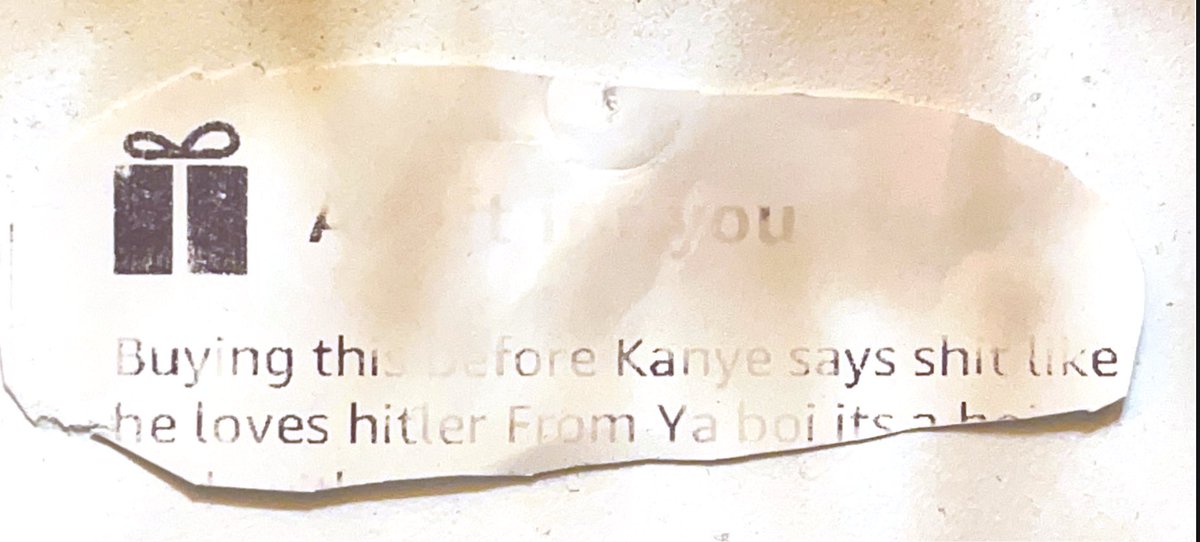 My bud bought me a Kanye flag as a joke in 2020 as a secret Santa gift, and he totally called it