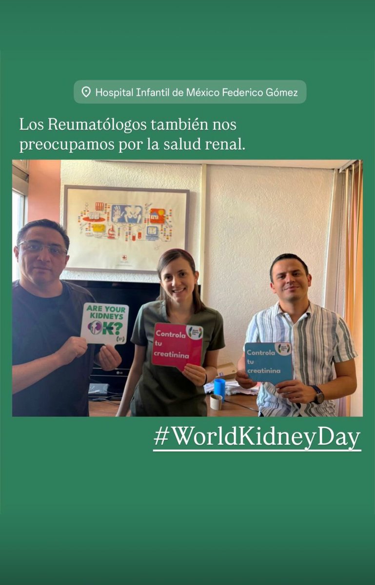 #lupuspediatrico #nefritislupica
#reumatologopediatra #reumatologopediatracertificado
<a href="/ConsejoReuma/">Consejo Reumatología</a> <a href="/ColMexReuma/">ColMexReuma</a> <a href="/T_HIMFG/">Hospital Infantil de México Federico Gómez</a> <a href="/asocmexped/">Asociación Mexicana de Pediatría A.C.</a>
