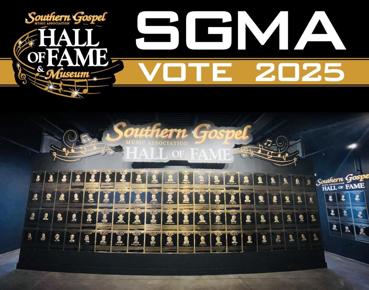 The 2025 Singing News Fan Awards nominating ends  *MARCH 14th*  at midnight. 
Vote here: sgma.org