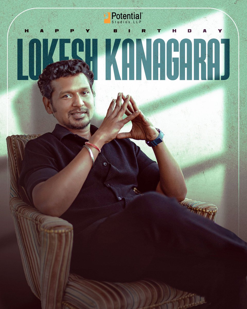 Potential Studios LLP (@potential_st) on Twitter photo Wishing <a href="/Dir_Lokesh/">Lokesh Kanagaraj</a> a very happy birthday, filled with joy and success! Have a fantastic year ahead! 💐
#HBDLokeshKanagaraj Wishing <a href="/Dir_Lokesh/">Lokesh Kanagaraj</a> a very happy birthday, filled with joy and success! Have a fantastic year ahead! 💐
#HBDLokeshKanagaraj