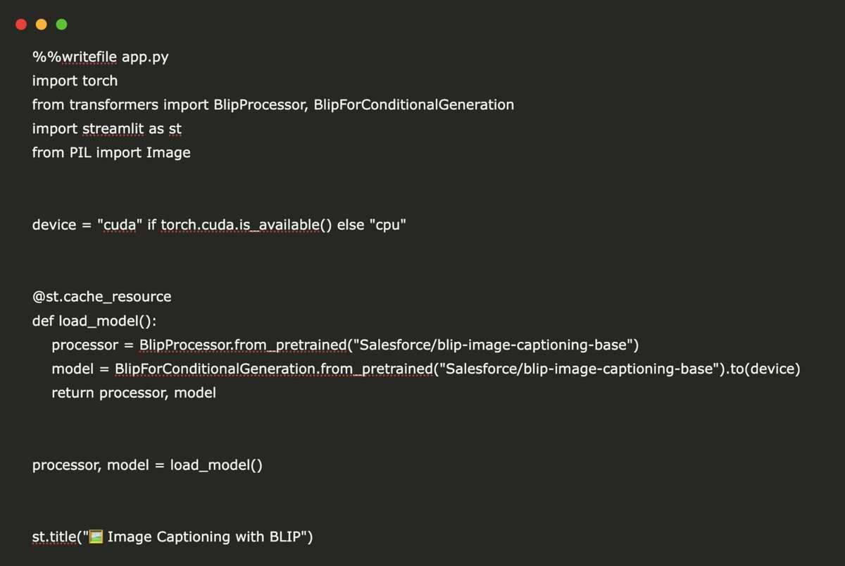 vlruso's tweet image. Build a Multimodal Image Captioning App with Salesforce BLIP and Streamlit

 #ImageCaptioning #AIApplication #Streamlit #BLIPModel #MachineLearning

itinai.com/build-a-multim…
