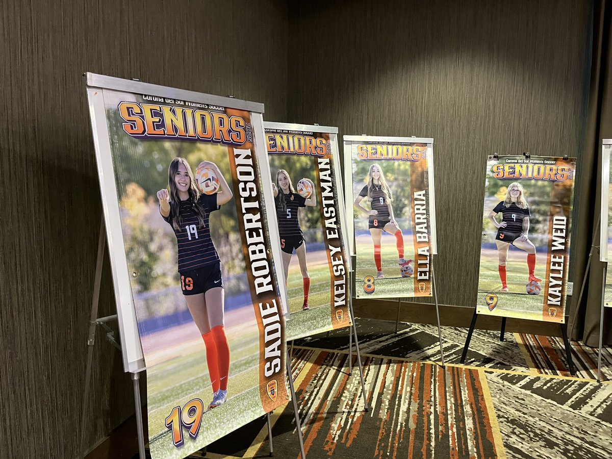 Congrats <a href="/SadieRob2025/">Sadie Robertson, ECNL-RL 4.4w</a> on an awesome Semi Final 6A Varsity season. Proud of you 🧡 Captain, <a href="/JoeSelleh/">Joe Selleh</a> Leadership Award and Defender of the Year. Well done #19. Thank you to all the coaches, administration and teammates through the years. <a href="/CdS_Aztecs/">Corona del Sol Athletics</a>