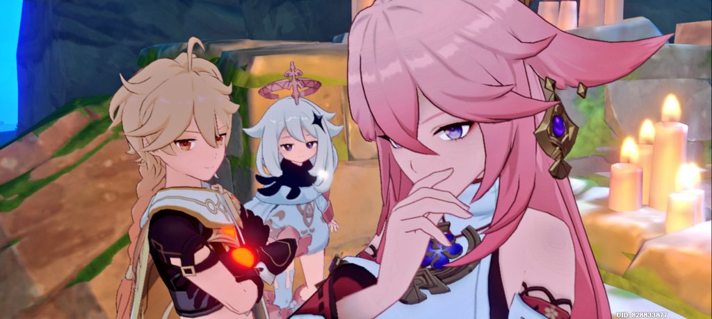 AikoDF_'s tweet image. #Yaether 💛🩷