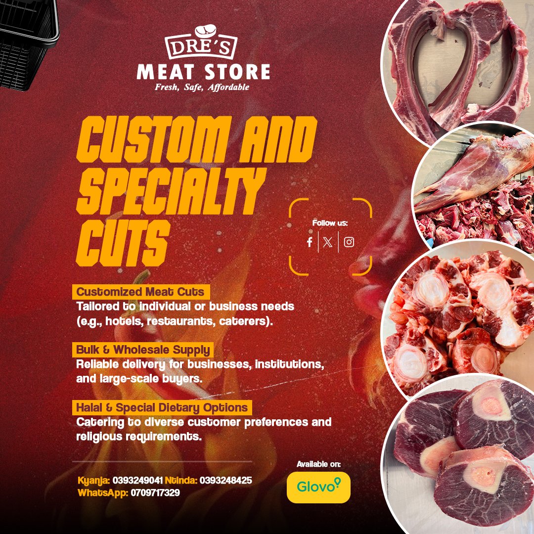 DresMeatStore's tweet photo. #dresmeatstore #kampala #ntinda #kyanja #butcher #foodies https://t.co/GZtsCQ5AiA