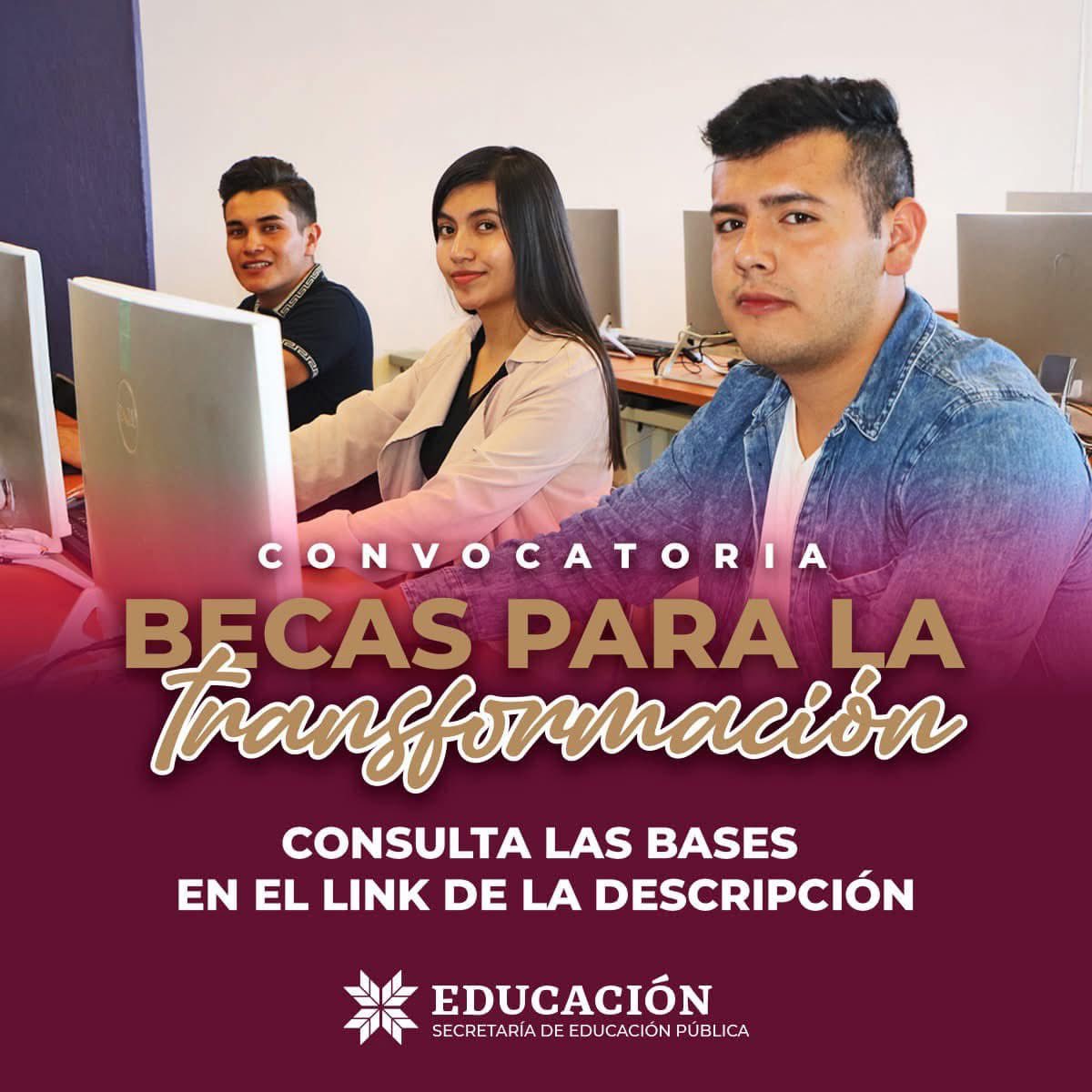 ¿Atención comunidad estudiantil UTVAM!
Te compartimos la liga donde encontrarás la convocatoria para realizar tu registro al programa 'Becas para la Transformación". 

Consulta las bases y documentos necesarios en el siguiente link: goo.su/YNzwi