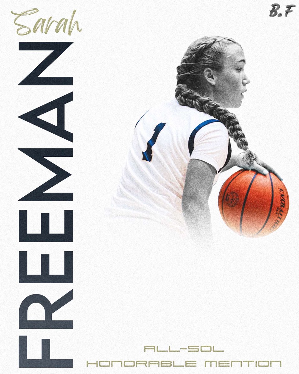Big Shout out to Sarah Freeman. Honorable Mention SOL all league.
Well deserved and total team player!!
⁦<a href="/ADRobinson3/">Andrew Robinson</a>⁩ 
⁦<a href="/SOLsports/">SOLsports</a>⁩