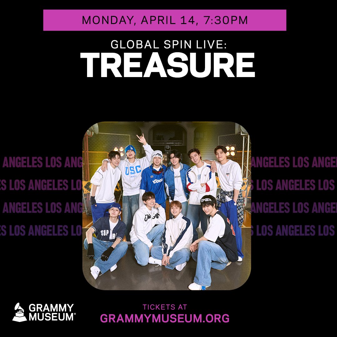 ygtreasuremaker's tweet image. Join us at the @grammymuseum in Downtown Los Angeles on April 14th
for a special conversation + performance!

universe.com/events/global-…