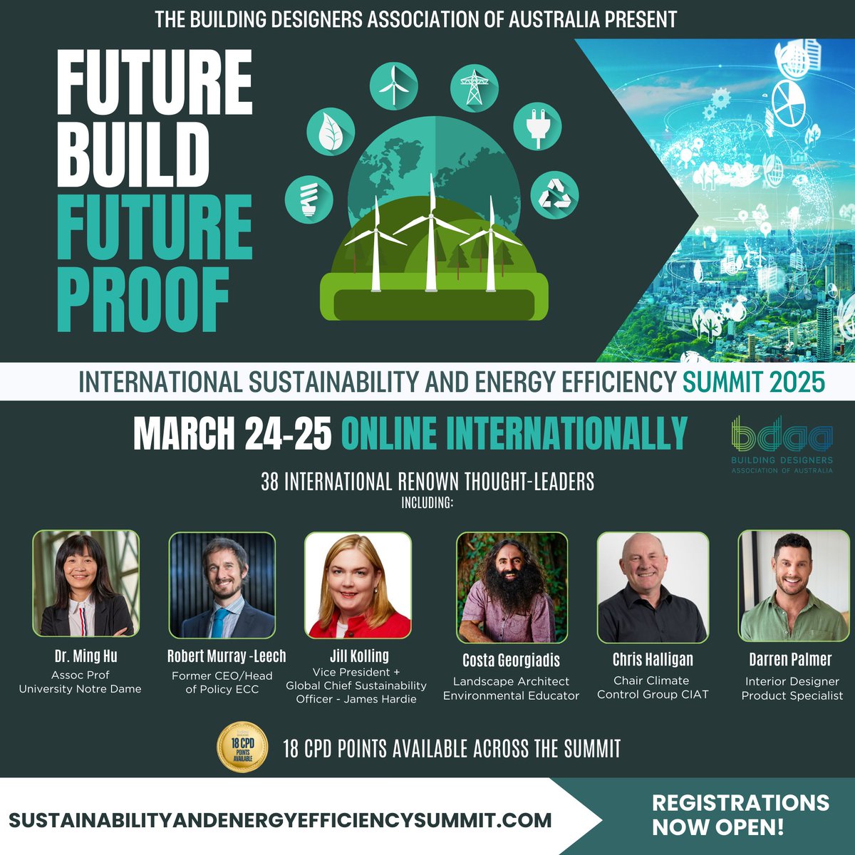 Only a week out until the inaugural International Sustainability and Energy Efficiency Summit! Be part of the conversation shaping the future of sustainable design on March 24-25. …nabilityandenergyefficiencysummit.com
#Sustainability #energyefficiency #buildingdesign #sustainabledesig