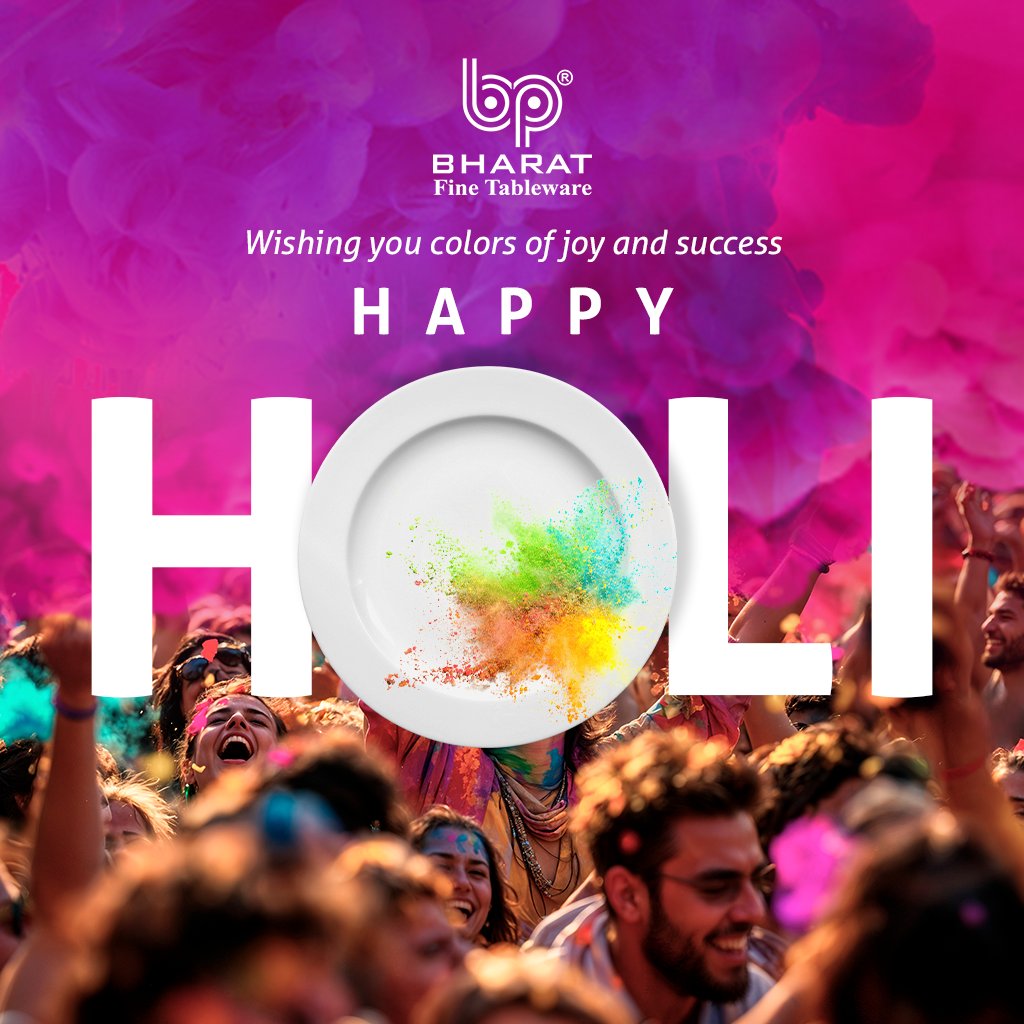 bharat_ctpl's tweet image. bp BHARAT wishes you a very Happy Holi 
.
.
.
.
#ceramictableware #ctpl #homeproducts #tableware #crockery #coffeeset #coffeemug #mug #coffeetime #essentials #everydaythings #stylish #design #creative #trending #healthy #healthychoice #goodhabits #goodvibes #likeforlikes #share