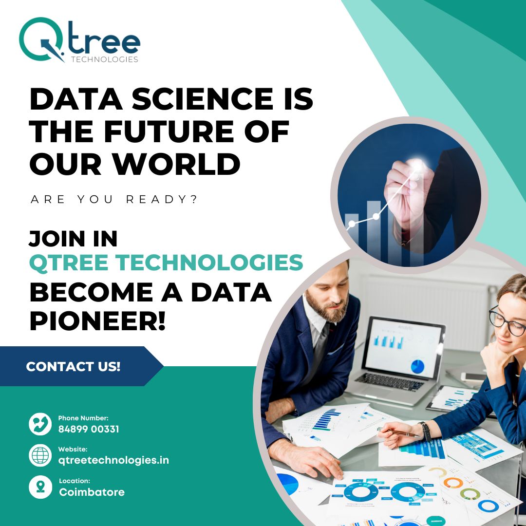 Qtreetech's tweet image. Data science uses complex machine learning algorithms to build predictive models.

Make a call at 8489900331 any queries                                                                  
Or send the mail to info@qtreetechnologies.com

#datascientist #datascientists #datascientis