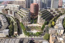 Another old part of London is to be spanking new again. 11 years after the exhibition centre was demolished, 160 years after railways arrived, &gt;900 years since the de Vere family first built their eponymous manor house, Earl’s Court is being remade from the cleared earth. But..