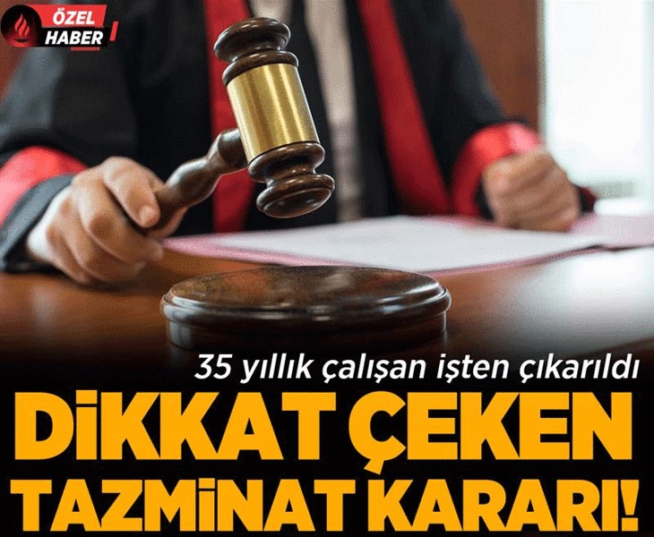 35 yıllık çalışan işten çıkarıldı! İşveren taksitle ödemek istedi: Dikkat çeken tazminat kararı
milliyet.com.tr/ekonomi/35-yil…