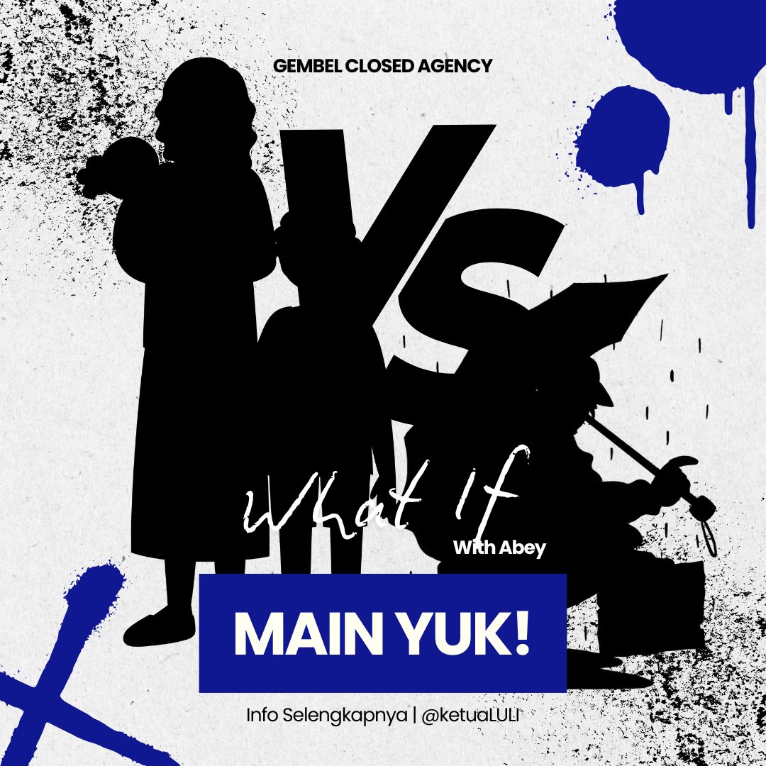 ️️
      ️️
Time for 𝐓𝐇𝐄 𝐆𝐄𝐌𝐁𝐄𝐋 to play!

🕹: What If
🗓️: Friday, 14 March 2025
🕰️: 13:00

𝙍𝙚𝙥𝙤𝙨𝙩 to join the game.
      ️️
      ️️