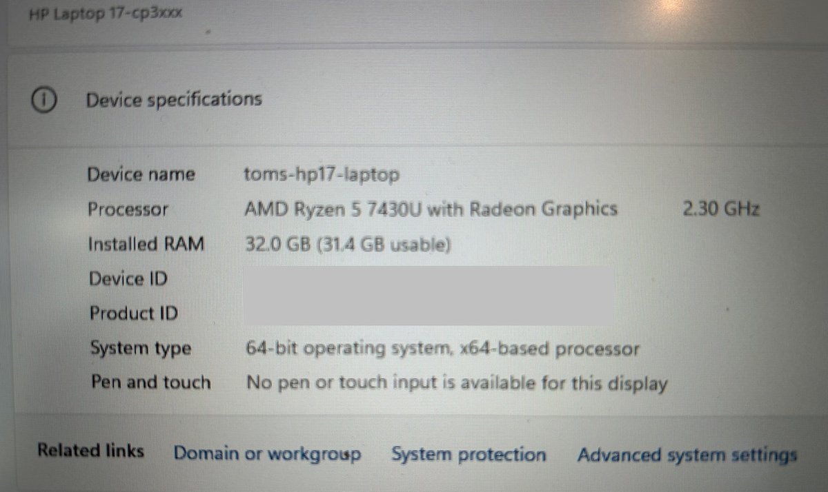 HP Laptop 17 RAM Upgrade
tomverbeure.github.io/2025/03/12/HP-…