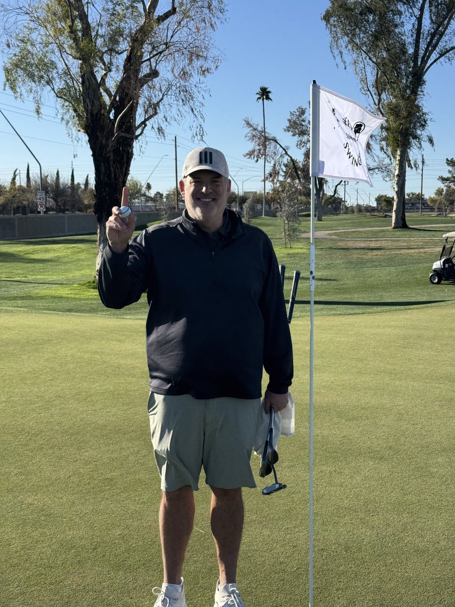 It’s taken a few days for this to sink in. Ticked off a couple boxes on one swing. First Hole in One and albatross after 40+ years of playing.