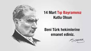 06rasit's tweet photo. Yaşam ve çalışma koşulları iyileştirilmiş, şiddetten uzak, huzur içinde görev yapabilmesi temennisiyle,

tüm doktorlarımızın #14MartTıpBayramı kutlu olsun.💐🌹❤️

Mustafa Kemal Atatürk https://t.co/l8ZFE7hJb2