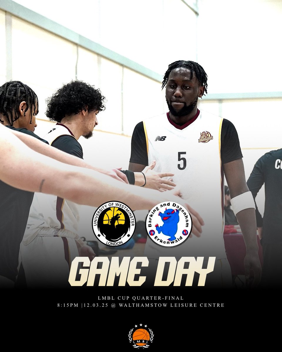 𝙶𝚊𝚖𝚎 𝙳𝚊𝚢 🏀🔥

An opportunity to progress to the Cup Semi-Finals 🏆

#WeAreWestminster // #WestminsterBasketball