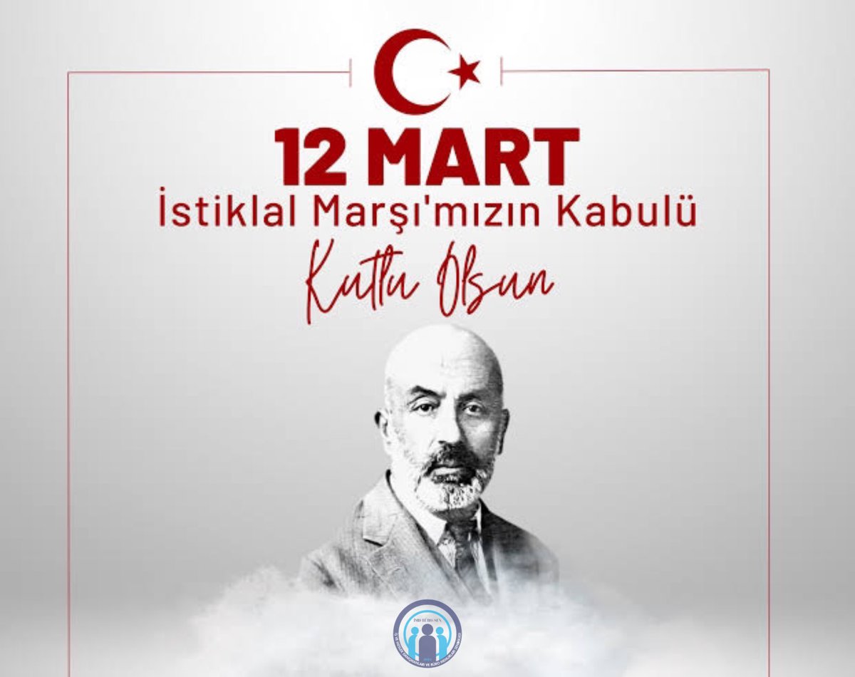 İstiklal Marşımızın kabulünün 104. yılını kutluyor; Milli Şairimiz Mehmet Akif Ersoy’u, şehit ve gazilerimizi saygı ve minnetle anıyoruz. 🇹🇷