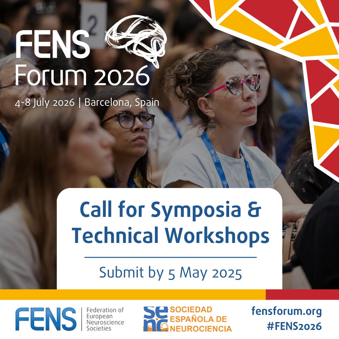 FENS (@fensorg) on Twitter photo 💡 Submit your Symposia and Technical for #FENS2026! 
The #FENS Forum is the perfect platform to both develop and exchange ideas with #peers, and the call for symposia is the first step to achieving this. 
👉 Watch our video on how to submit your proposal for symposia and 💡 Submit your Symposia and Technical for #FENS2026! 
The #FENS Forum is the perfect platform to both develop and exchange ideas with #peers, and the call for symposia is the first step to achieving this. 
👉 Watch our video on how to submit your proposal for symposia and