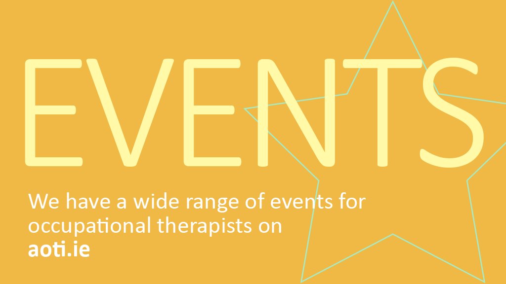 Save the date - Study day AOTI Vocational Advisory Group  9th May 2025 Theme: Evolving Practice: Vocational Rehabilitation in Ireland - 9th May 2025  Mater Hospital Dublin  10.30am-4.30pm