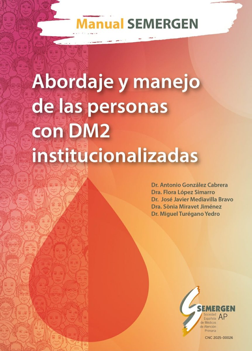 Necesitas más razones para asistir a #DMSEMERGEN25?

Tienes otra: recibirás un ejemplar de: Abordaje y manejo de personas con DM2
institucionalizadas

<a href="/SEMERGENap/">SEMERGEN | Médicos de AP #YoPrefieroMFyC</a> <a href="/flopezsim/">Flora López Simarro</a> <a href="/Sonia_MJ/">Sònia Miravet</a> <a href="/tureyedro/">Miguel Turégano</a> etc