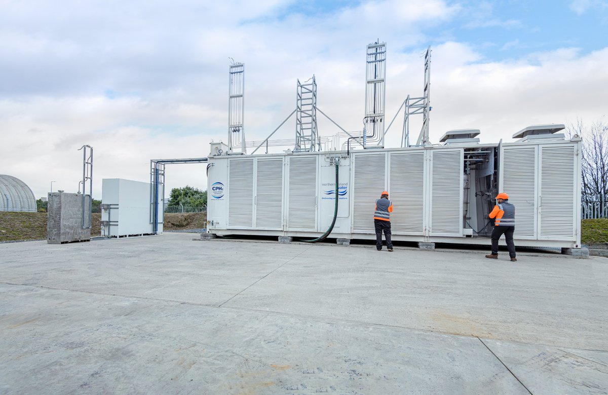 📣Exciting news! #CPH2 successfully completes Level 2 of the Site Test for our MFE110 electrolyser, pushing one step closer to full operation. Find out more here ow.ly/eHE550Vge5f #electrolysis #hydrogenproduction