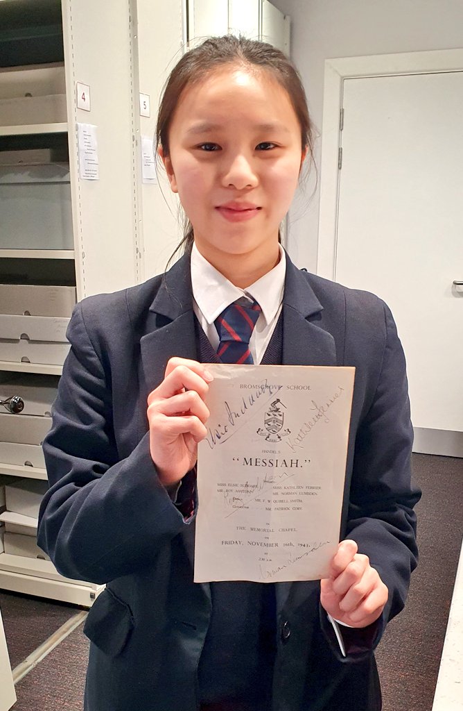 Celebrating #SchoolArchivesDay with #ArchiveClub <a href="/bromsservice/">Bromsgrove Service</a> students' choice of favourite #archives reflecting what they've worked on, catalogued or just love. <a href="/BromsWGHouse/">Wendron-Gordon House</a> 1899 plan; sealed indenture 1848; 1953 &amp; 2025 map; 1943 Messiah performance programme