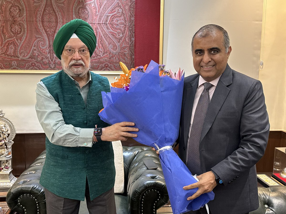 Hardeep Singh Puri (@hardeepspuri) on Twitter photo Conveyed my best wishes to Sh Vikas Kaushal Ji, the newly appointed CMD of India’s energy Maharatna <a href="/HPCL/">Hindustan Petroleum Corporation Limited</a>. Shri Kaushal is a seasoned global industry leader with over three decades of experience in energy, oil & gas, and power sectors. He is a chemical engineer from <a href="/OfficialPU/">Panjab University, Chandigarh</a> Conveyed my best wishes to Sh Vikas Kaushal Ji, the newly appointed CMD of India’s energy Maharatna <a href="/HPCL/">Hindustan Petroleum Corporation Limited</a>. Shri Kaushal is a seasoned global industry leader with over three decades of experience in energy, oil & gas, and power sectors. He is a chemical engineer from <a href="/OfficialPU/">Panjab University, Chandigarh</a>